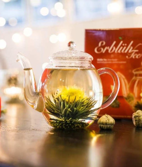 Coffret théière + 6 fleurs...