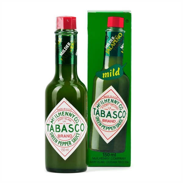 Tabasco vert Jalapeño - Bouteille de 60ml