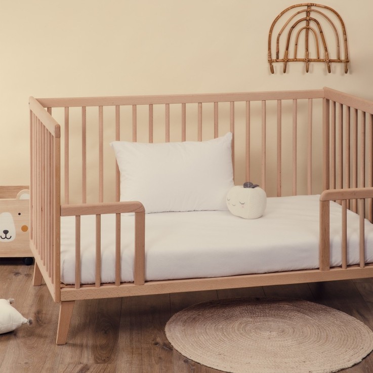 Protège matelas bébé flanelle de coton bio