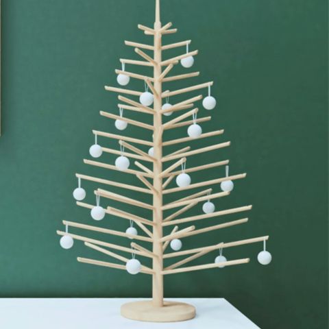 sapin en bois 100 cm
