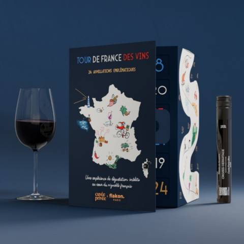 Calendrier de l’Avent les vins de France
