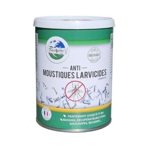 Larvicide anti-moustiques pot 150g - Terra Nostra