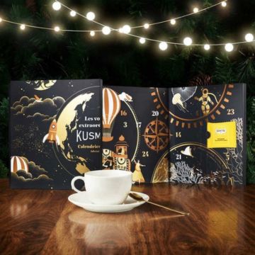 Calendrier de l’Avent de thés bio Kusmi Tea édition Les voyages extraordinaires