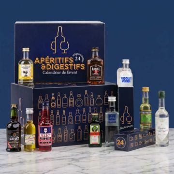Calendrier de l’Avent mini-bar 24 mignonnettes