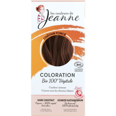 Coloration 100% bio végétale châtain foncé