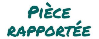 Pièce rapportée Pièce rapportée