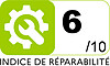 Indice de réparabilité : 6/10
