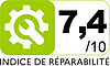 Indice de réparabilité : 7.4/10