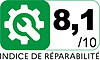 Indice de réparabilité : 8.1/10