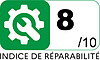 Indice de réparabilité : 8/10