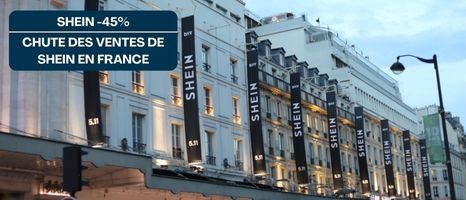 Chute des ventes de Shein en France : -45 % en un mois… la fast fashion en perte de vitesse ? 📉