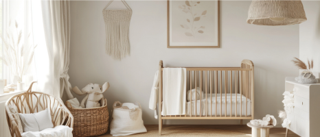 Chambre de bébé : le guide complet des meubles et accessoires indispensables, naturels et évolutifs