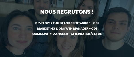 Participez à l'aventure Slood avec nous, ON RECRUTE !