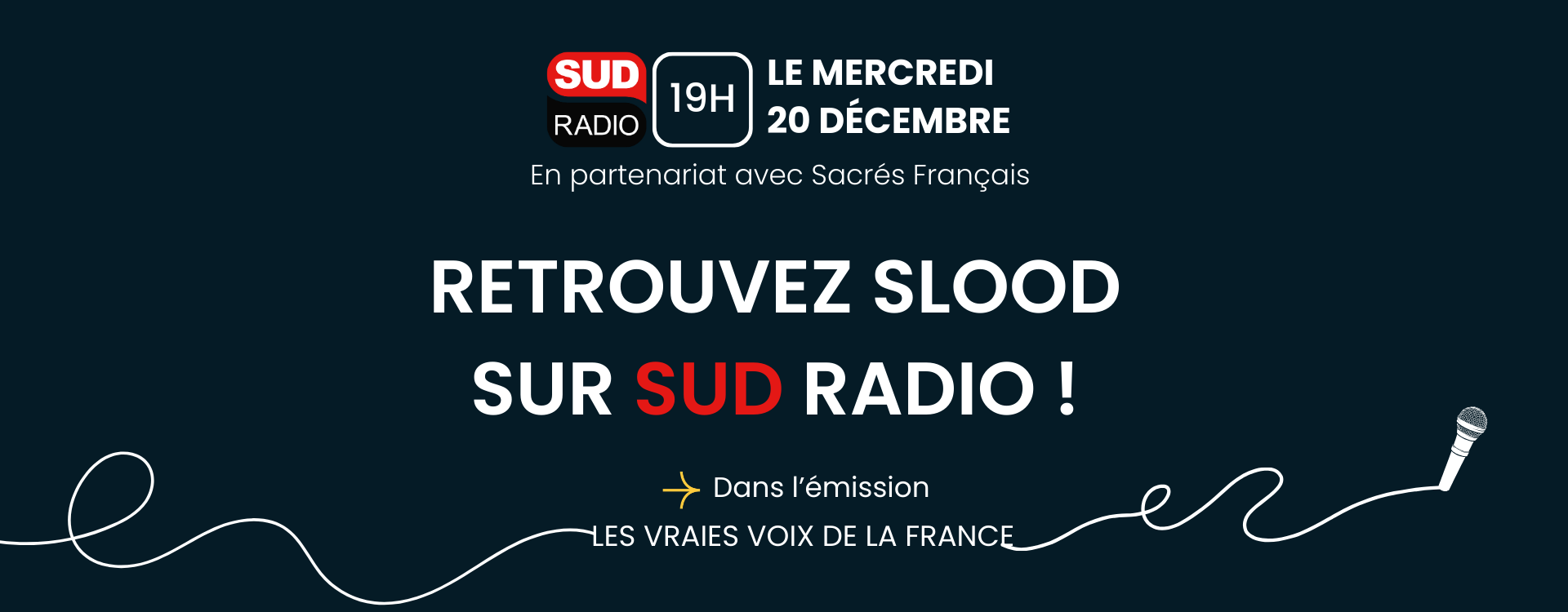 Sud Radio x Slood en direct sur Sud Radio